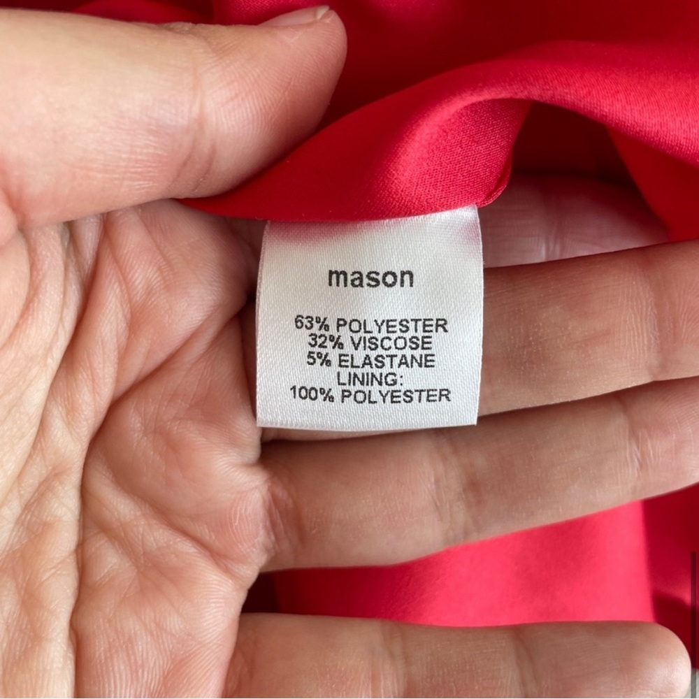 Michelle Mason Red Cutout Sheath Dress – Size 4, Sexy & Sophisticated - Picture 4 of 7